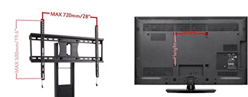 2xhome-TV-Stand-with-Shelves-Tempered-Glass-Shelf-Shelving-System-Combo-Unit-Rack-Tower-Base-Black-Two-2-Tier-Double-Tinted-Smoke-Colored-Glass-Coloured-Color-Integrated-TV-Mount-Mounted-Mounting-Brac-0-1