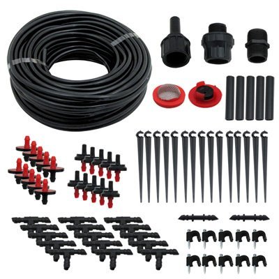 75ft-Garden-and-Greenhouse-Landscaping-Irrigation-Plant-Watering-Drip-Hose-Sprinkler-System-Kit-0