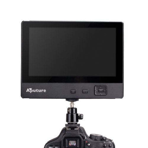 Aputure-Imaging-Industries-Co-Ltd-VS-1-Aputure-V-Screen-VS-1-7-Inch-Digital-Video-LCD-Monitor-for-DSLR-with-Bonus-Sunshade-for-Canon-Nikon-Sony-Pentax-Black-0