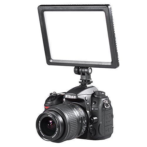 Bestlight-On-Camera-Video-Lights-Kit-Includes-0615cm-BLPad-22-112-LED-12W-5600K3200K-LED-Video-Light-Dimmable-Flat-Panel-On-camera-Light-Pad-2200mAh-Rechargeable-Digital-Camera-Battery-Replacement-for-0-0