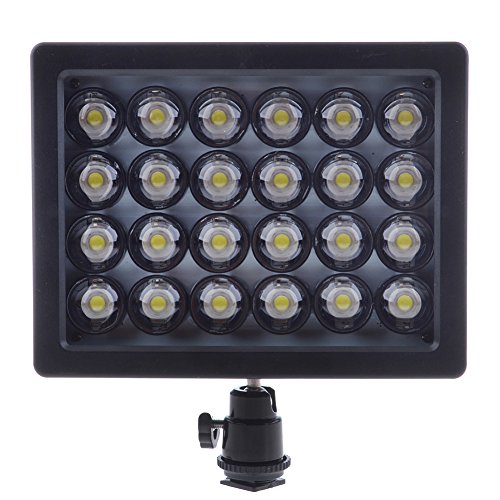 Bestlight-Professional-24Pcs-LED-Dimmable-Ultra-High-Power-Panel-24W-5600K3200K-Digital-Camera-Camcorder-Video-Light-for-Canon-Nikon-Pentax-PanasonicSONY-Samsung-and-Olympus-Digital-SLR-Cameras-0-3