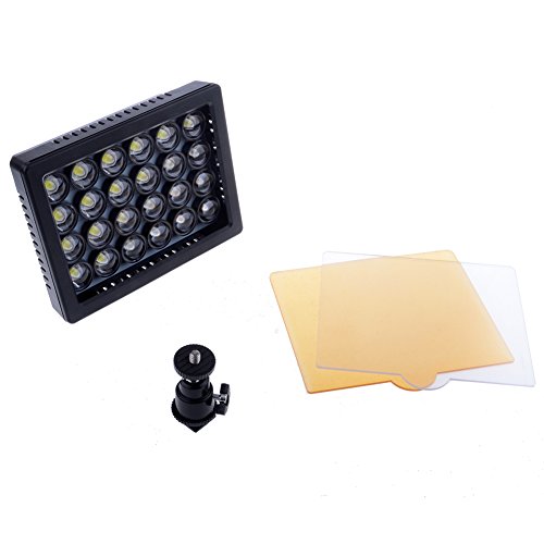 Bestlight-Professional-24Pcs-LED-Dimmable-Ultra-High-Power-Panel-24W-5600K3200K-Digital-Camera-Camcorder-Video-Light-for-Canon-Nikon-Pentax-PanasonicSONY-Samsung-and-Olympus-Digital-SLR-Cameras-0