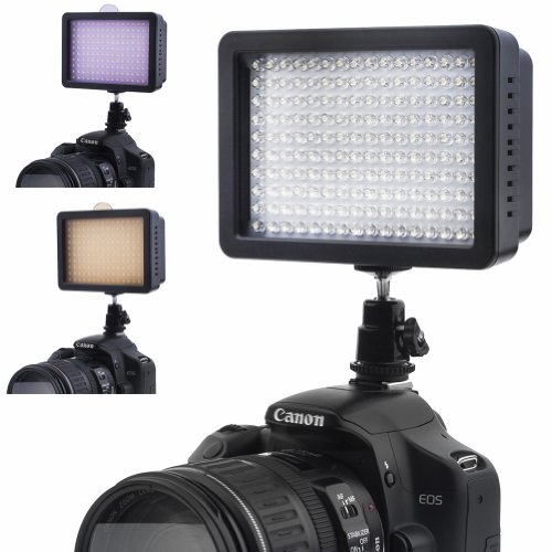 Bestlight-Ultra-High-Power-160-LED-Video-Light-Panel-with-Shoe-Adapter-for-Canon-Nikon-Olympus-Pentax-DSLR-and-Camcorders-0-6