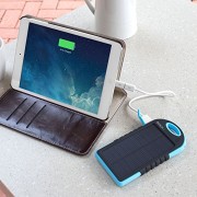 Borch-Solar-Panel-Charger-Cell-Phone-Portable-Charger-5000mah-Power-Bank-and-Travel-Charger-Utilizing-Both-Solar-Andor-Electrical-Energy-to-Fully-Charge-Wireless-Devices-on-the-Go-Shockproof-Dustproof-0-2