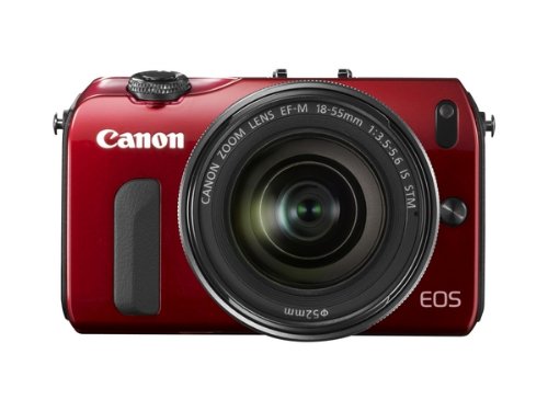 Canon-EOS-M-Mirrorless-Digital-Camera-with-EF-M-18-55mm-f35-56-IS-STM-Lens-Red-0-1