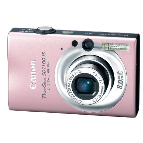 Canon-PowerShot-SD1100IS-8MP-Digital-Camera-with-3x-Optical-Image-Stabilized-Zoom-Pink-0