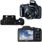 Canon-PowerShot-SX170-IS-160-MP-Digital-Camera-with-16x-Optical-Zoom-and-720p-HD-Video-Black-NB-6L-Battery-ACDC-Battery-Charger-9pc-Bundle-32GB-Deluxe-Accessory-Kit-w-HeroFiber-Ultra-Gentle-Cleaning-C-0-0