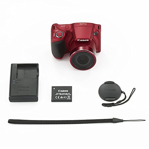 Canon-Powershot-SX400-IS-16MP-Digital-Camera-Red-with-720p-HD-Video-and-30X-Optical-Zoom-32GB-Accessory-Bundle-0-0