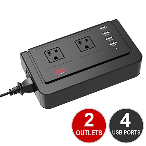 EZOPower-4200-Joule-Surge-Protector-USB-Charging-Station-Power-Strip-with-2-AC-Outlets-4-Smart-USB-Charger-Ports-24A1A-for-Home-Office-Electrical-Appliances-and-All-USB-Powered-Devices-including-iPhon-0