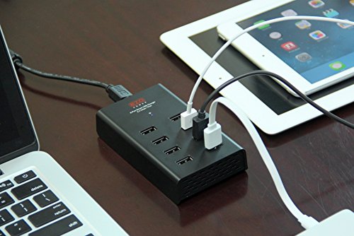 EZOPower-8-Port-96W-192A-Smart-USB-Desktop-Charger-Station-with-24A-output-Each-Port-For-Apple-iPad-iPhone-Samsung-Smartphone-Tablet-HTC-LG-and-More-0-2