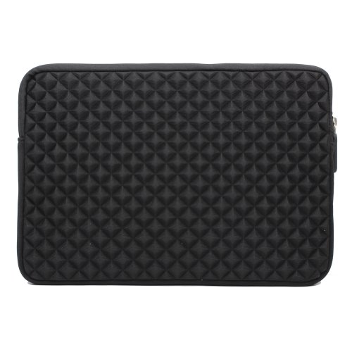 Evecase-116-125-Laptop-Chromebook-Ultrabook-Notebook-PC-Diamond-Foam-Splash-Shock-Resistant-Neoprene-Sleeve-Case-Travel-Bag-Black-0-0