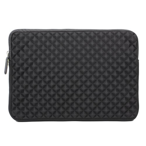 Evecase-116-125-Laptop-Chromebook-Ultrabook-Notebook-PC-Diamond-Foam-Splash-Shock-Resistant-Neoprene-Sleeve-Case-Travel-Bag-Black-0