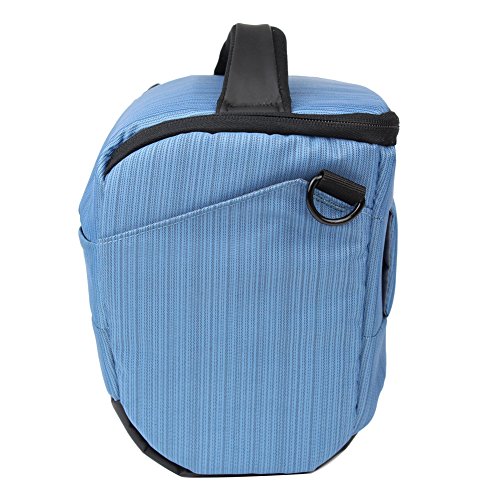 Evecase-DSLR-Camera-Carrying-Pouch-Case-Blue-for-Panasonic-DMC-G6-G6KK-G5KK-G3-GH3-GH2-GH1-GF3-GF5-GF2-GE-Power-Pro-X500-X550-X600-0-0