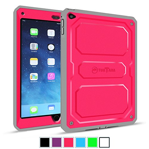 Fintie-Apple-iPad-Air-2-Case-Ipad-6-CaseBot-Tuatara-Series-Rugged-Unibody-Dual-Layer-Hybrid-Full-Protective-Cover-with-Built-in-Screen-Protector-and-Impact-Resistant-Bumper-for-iPad-Air-2-2014-Model-M-0