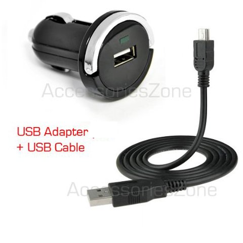 For-TomTom-N14644-125-XL-XXL-GO-GPS-GPS-Vehicle-Power-Car-Charger-Adapter-USB-Data-Charging-Cable-0