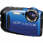 Fujifilm-FinePix-XP80-Shock-Waterproof-Wi-Fi-Digital-Camera-Blue-with-64GB-Card-Battery-Charger-Case-Flex-Tripod-Strap-Kit-0-0