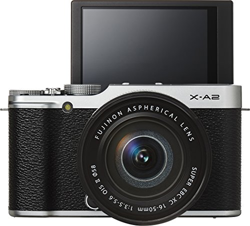 Fujifilm-X-A2XC16-50mmF35-56-II-Silver-Mirrorless-Camera-with-Lens-Kit-0-0