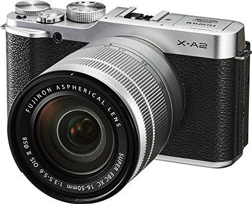 Fujifilm-X-A2XC16-50mmF35-56-II-Silver-Mirrorless-Camera-with-Lens-Kit-0