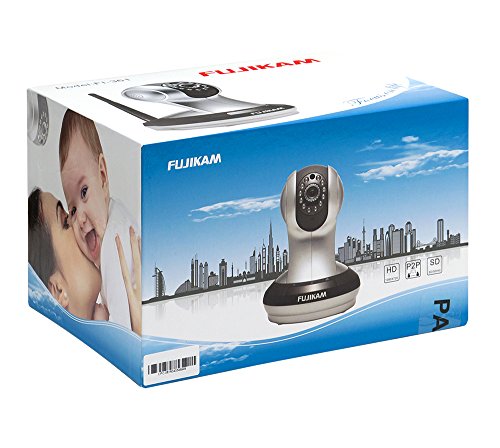 Fujikam-FI-361-HD-cloud-IPNetwork-Wireless-Video-Monitoring-Surveillance-security-cameraplugplay-PanTilt-with-Two-Way-Audio-and-Night-Vision-0-1