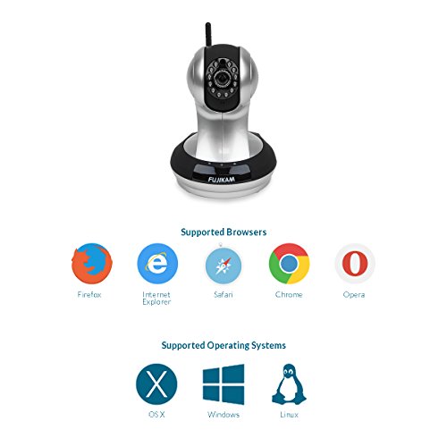 Fujikam-FI-361-HD-cloud-IPNetwork-Wireless-Video-Monitoring-Surveillance-security-cameraplugplay-PanTilt-with-Two-Way-Audio-and-Night-Vision-0-7