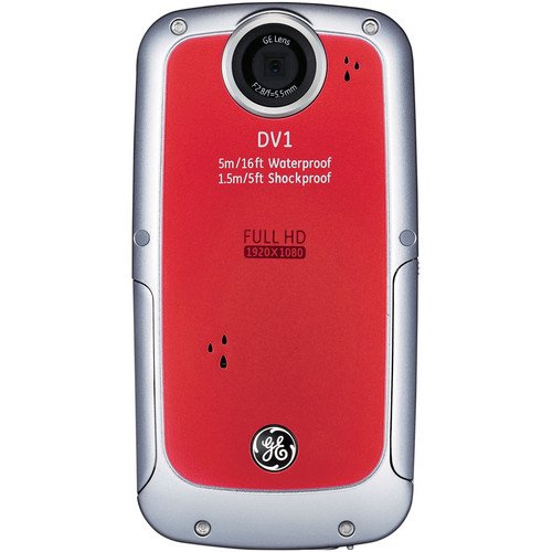 GE-Active-DV1-VR-with-4-x-Digital-Zoom-25-LCD-Screen-Velvet-Red-0