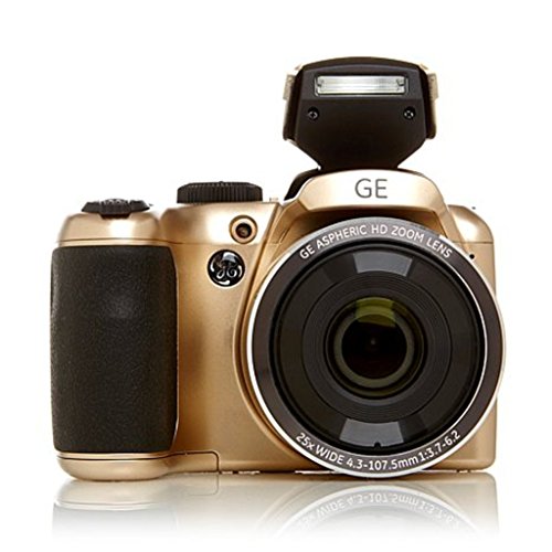 General-Imaging-X450-Digital-Camera-with-27-Inch-LCD-GE-PowerPro-16MP-25X-Optical-Zoom-HD-Video-SLR-Style-Camera-COLOR-WHITE-BLACK-RED-PURPLE-BLUE-GOLD-GOLD-0