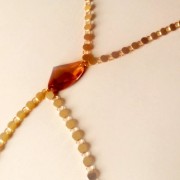 Goddess-Coin-Style-Body-Chain-Necklace-with-Peach-Topaz-Crystal-Gemstone-for-Women-0-0