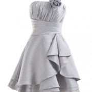 LandyBridal-Womens-Knee-Length-Pleated-Flower-Satin-Cocktail-Dress-Silver-XL-0