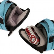 Light-Blue-Limited-Edition-Camera-Bag-Carrying-Case-for-Kodak-EasyShare-MINI-TOUCH-SLICE-SPORT-Point-and-Shoot-Digital-Camera-0-3