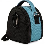 Light-Blue-Limited-Edition-Camera-Bag-Carrying-Case-for-Kodak-EasyShare-MINI-TOUCH-SLICE-SPORT-Point-and-Shoot-Digital-Camera-0-6