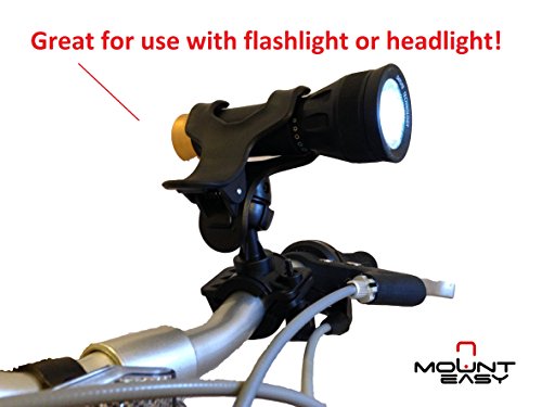 Mount-Easy-Quick-Release-Handlebar-Bike-Mount-Holder-for-Iphones-Ipods-Samsung-Galaxy-Phones-LG-Nokia-Htc-Blackberry-Smartphones-Cameras-Flashlights-Headlights-and-GPS-Devices-Easy-One-Pinch-Clip-Desi-0-5