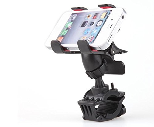 Mount-Easy-Quick-Release-Handlebar-Bike-Mount-Holder-for-Iphones-Ipods-Samsung-Galaxy-Phones-LG-Nokia-Htc-Blackberry-Smartphones-Cameras-Flashlights-Headlights-and-GPS-Devices-Easy-One-Pinch-Clip-Desi-0