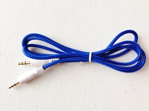 NTJ-35mm-Jack-Candy-Woven-Fabric-Braided-Male-to-Male-Stereo-Audio-Aux-Auxillary-Mp3-Iphone-Galaxy-Universal-Cable-for-Pc-Ipod-Car-Phone-Speakers-Amp-navy-blue-0