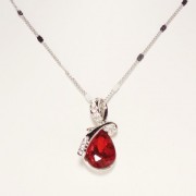 Necklace-Red-Eternal-Love-Teardrop-Crystal-Pendant-Necklace-for-Women-Twist-of-Ruby-Red-0-1