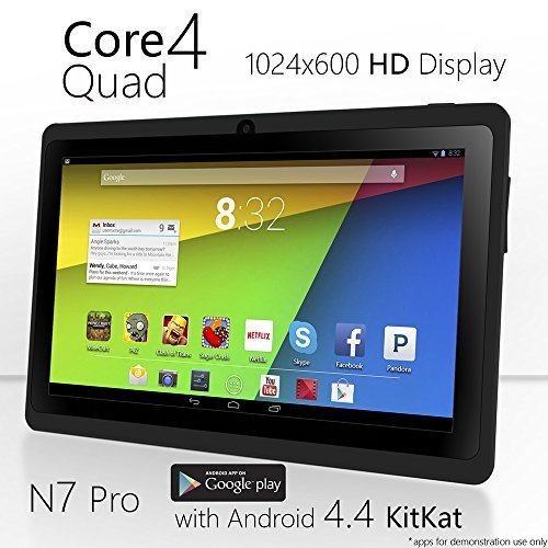 NeuTab-N7-Pro-7-Quad-Core-Google-Android-44-KitKat-Tablet-PC-1024X600-Display-Bluetooth-HD-Dual-Camera-Google-Play-Pre-loaded-3D-Game-Supported-Black-0