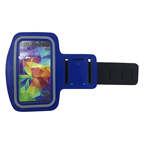 New-Vinabty-Blue-Sports-Running-Armband-with-Key-Holder-Water-Resistant-Sweat-proof-for-Apple-Iphone-647-5-5s-5c-4-4s-3-Samsung-Galaxy-S3-S4-S5-9082-9000-Ipod-5-Touch-and-Ipod-Series-Multi-Color-Optio-0