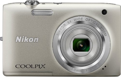 Nikon-Coolpix-S2800-201-MP-Point-and-Shoot-Digital-Camera-with-5x-Optical-Zoom-Silver-International-Version-No-Warranty-0