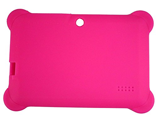 Osgar-Defender-Series-Silicone-7-inch-Android-Tablet-Back-Cover-Case-for-7-Dragon-Touch-Q88Y88-ChromoAfunta-Q88Kocaso-Alldaymall-Q88AxisZeepad-70MatricomTagital-Tablet-Pink-0-2