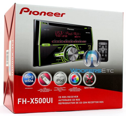 PIONEER-FHX500UI-Double-Din-CD-Player-with-Mixtrax-and-iPod-Compatibility-0-0