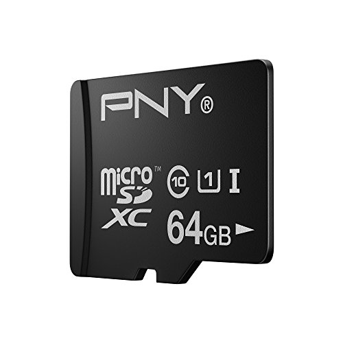 PNY-Turbo-Performance-64GB-High-Speed-MicroSDXC-Class-10-UHS-1-Up-to-90MBsec-Flash-Card-P-SDUX64U190-GE-0-1