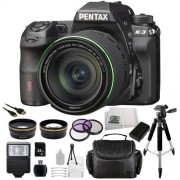 Pentax-K-3-lens-kit-w-18-135mm-WR-24MP-SLR-Camera-with-32-Inch-TFT-LCD-and-18-135mm-WR-f-35-56-Black-Includes-045X-Wide-Angle-Lens-2X-Telephoto-Lens-3-Piece-Filter-Kit-UV-CPL-FLD-32GB-Memory-Card-Exte-0