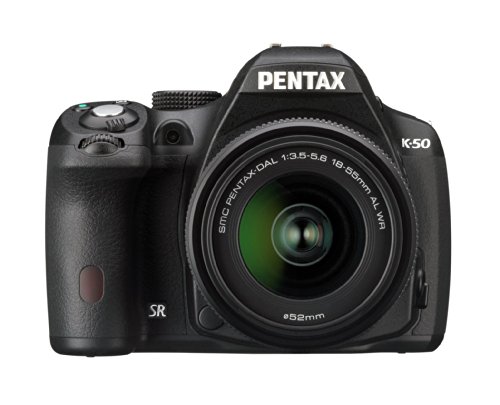 Pentax-K-50-16MP-Digital-SLR-Camera-Kit-with-DA-L-18-55mm-WR-f35-56-Lens-Black-0-0