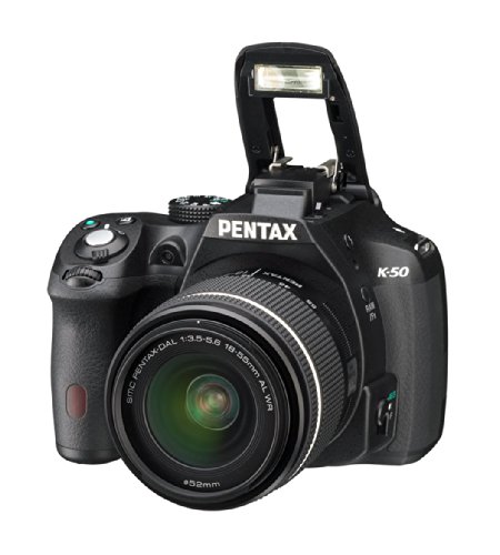 Pentax-K-50-16MP-Digital-SLR-Camera-Kit-with-DA-L-18-55mm-WR-f35-56-Lens-Black-0-1