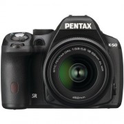 Pentax-K-50-16MP-Digital-SLR-Camera-Kit-with-DA-L-18-55mm-WR-f35-56-and-50-200mm-WR-Lenses-Black-0