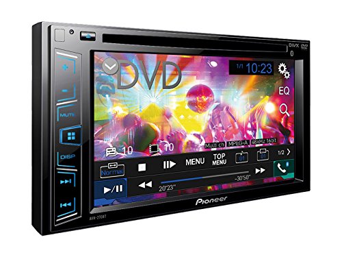 Pioneer-AVH270BT-Double-DINBLUETOOTHDVDUSBAUXBASIC-WITH-BLUETOOTH-Car-Receiver-0