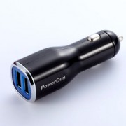 PowerGen-24Amps-12W-Dual-USB-Car-charger-Designed-for-Apple-and-Android-Devices-Black-0-0