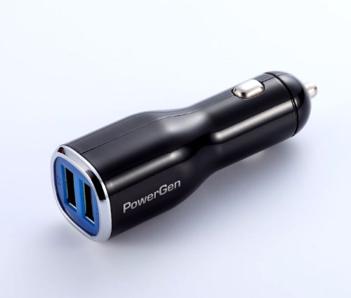 PowerGen-24Amps-12W-Dual-USB-Car-charger-Designed-for-Apple-and-Android-Devices-Black-0-0