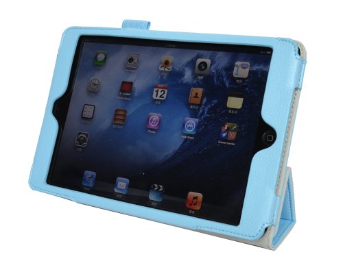 ProCase-iPad-mini-Protective-Case-Tri-Fold-Folio-Cover-for-Apple-iPad-mini-Built-in-Stand-auto-sleepwake-feature-Blue-0-3