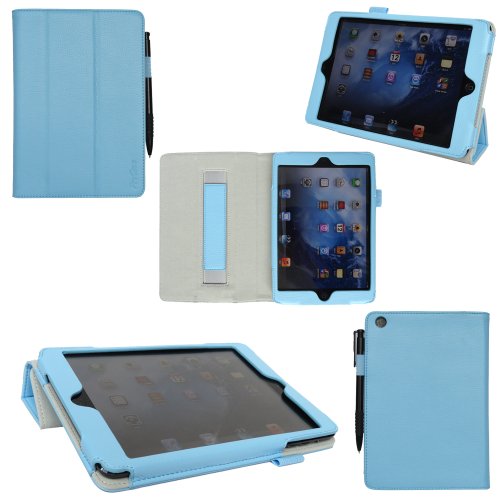 ProCase-iPad-mini-Protective-Case-Tri-Fold-Folio-Cover-for-Apple-iPad-mini-Built-in-Stand-auto-sleepwake-feature-Blue-0