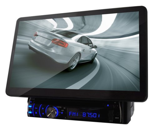 Pyle-PLD10BT-101-Inch-Motorized-Touchscreen-Bluetooth-Receiver-Multimedia-System-with-Built-In-DVD-Player-0-0